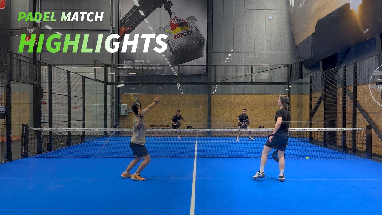 Training match against teammates | Level 3.5 Padel Highlights | Padel Dany