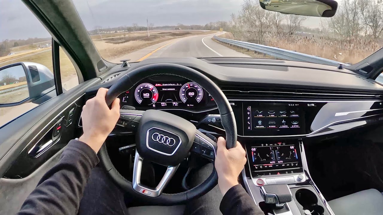 Audi SQ7 2022 года — обзор от первого лица