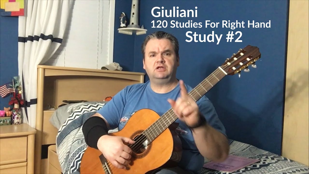 Study No 2 Giuliani 120 Guitar Studies Right Hand Development