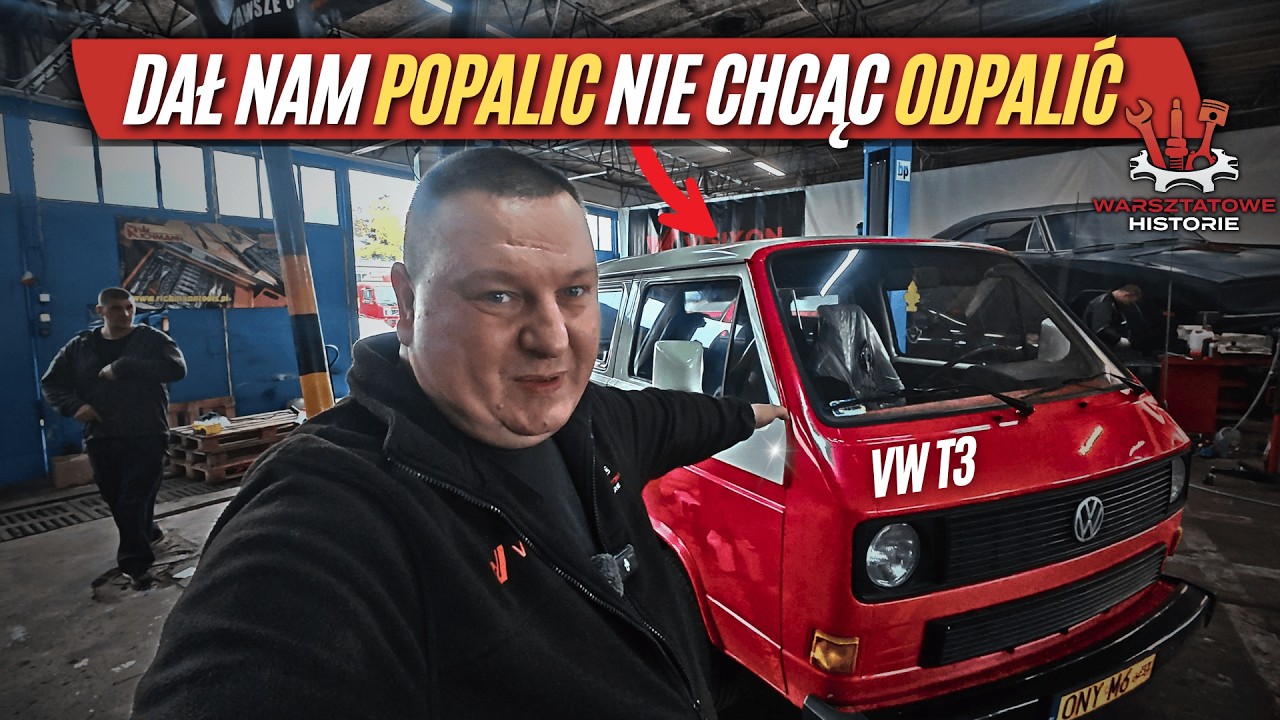 To miała być szybka i lekka naprawa VW TRANSPORTER 3 ale TEGO się nie spodziewaliśmy !
