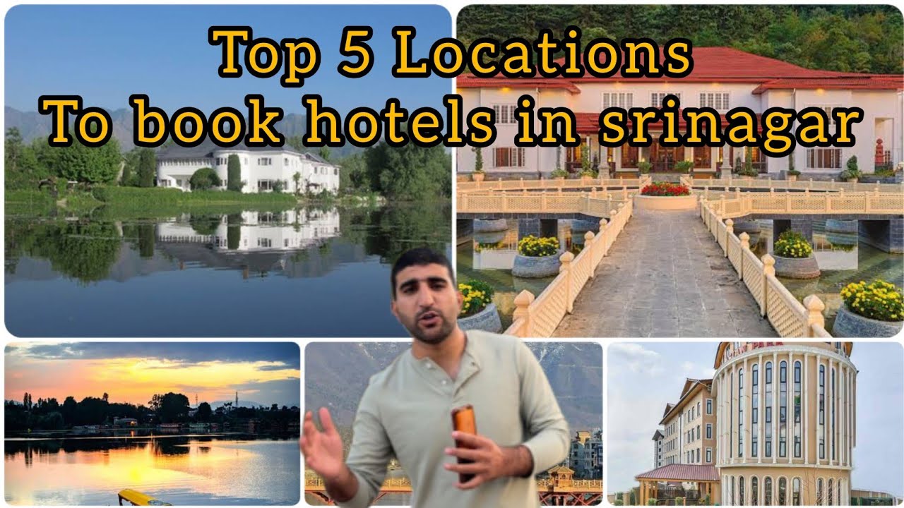 Top 5 Locations to book your hotels in Srinagar| #srinagarhotels #curlyroads #kashmirtourpackage