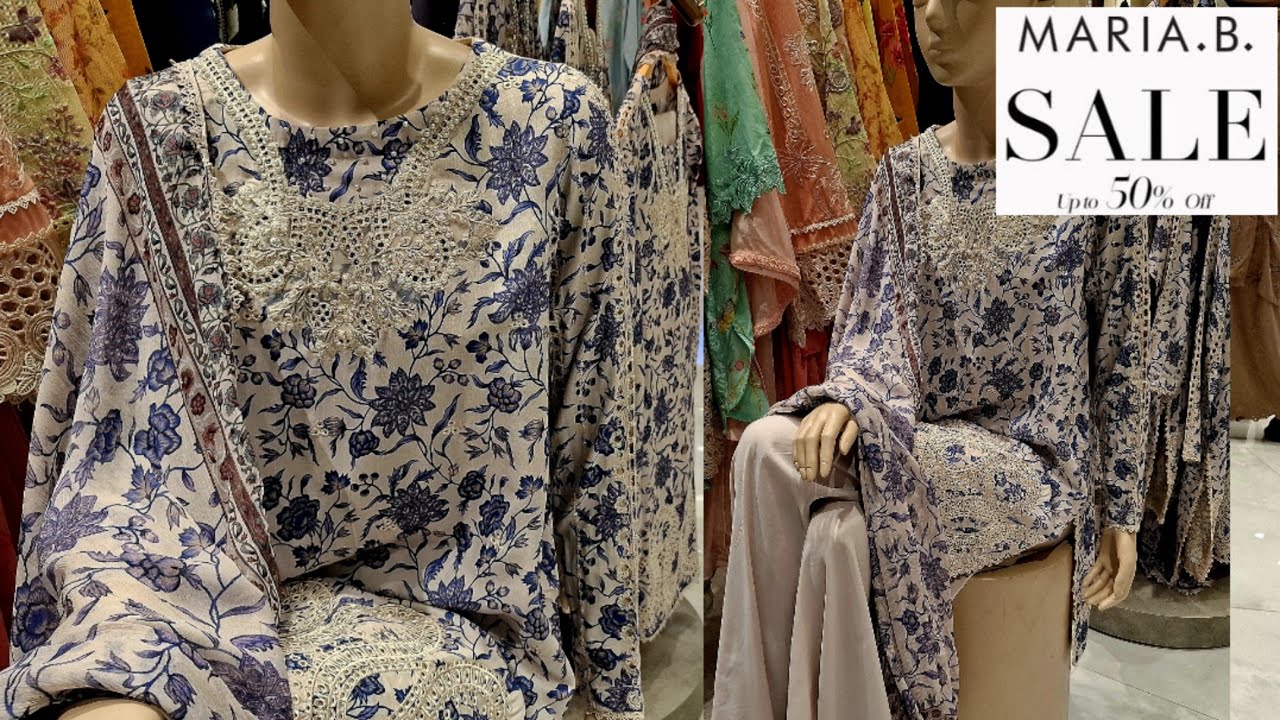 Maria.B Sale 2026 ♥️ Maria B Basics Collection ♥️ Maria B Eid Collection