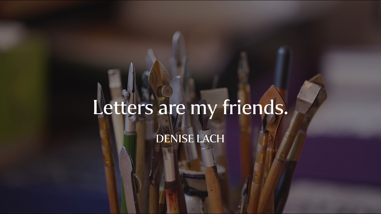 Letters are my friends | A short documentary featuring Denise Lach