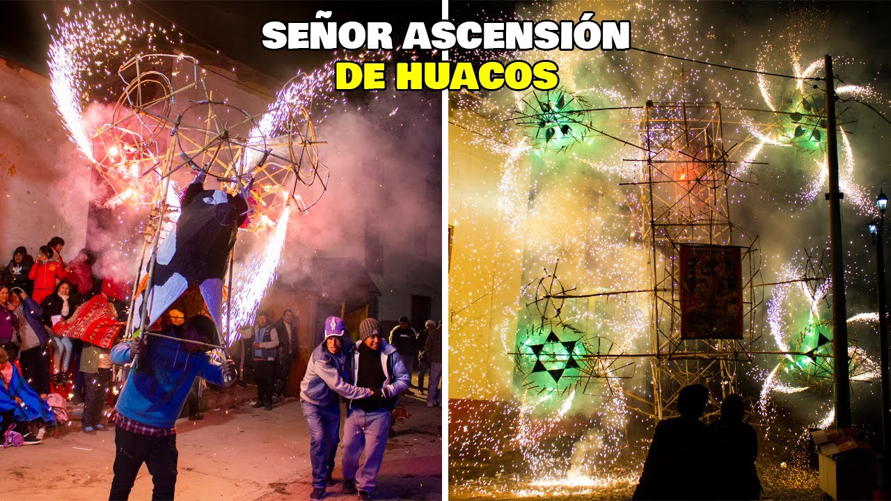 🎆𝐐𝐔𝐄𝐌𝐀 𝐃𝐄 𝐔𝐍 𝐓𝐎𝐑𝐎 𝐋𝐎𝐂𝐎🐂 𝐘 𝐔𝐍 𝐆𝐑𝐀𝐍 𝐂𝐀𝐒𝐓𝐈𝐋𝐋𝐎́𝐍💥 𝐄𝐍 𝐋𝐀 𝐏𝐋𝐀𝐙𝐀 𝐃𝐄 𝐇𝐔𝐀𝐂𝐎𝐒 (F.P Señor de Ascensión)