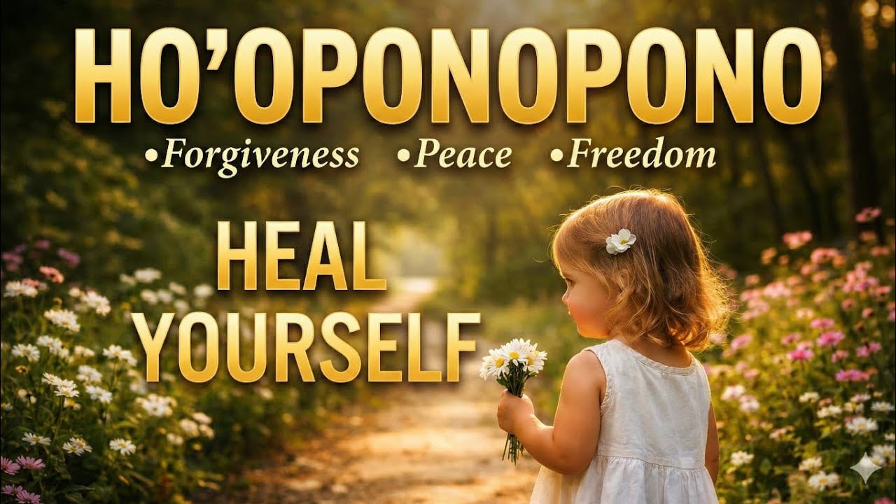 Ho'oponopono for Forgiveness 🍀🤍peace and Freedom 💫Heal yourself 