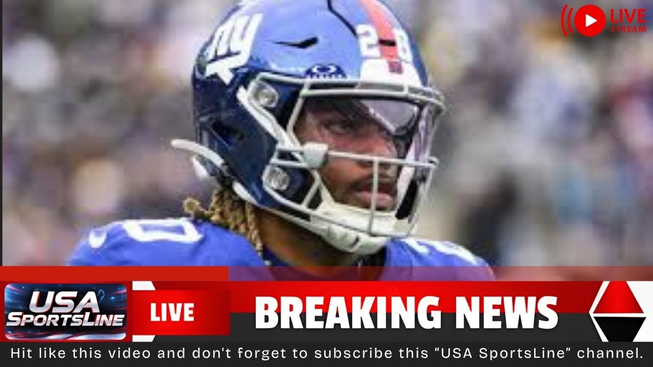 Giants Activate Eric Gray Major RB Decision Shocks Fans! । USA SportsLine