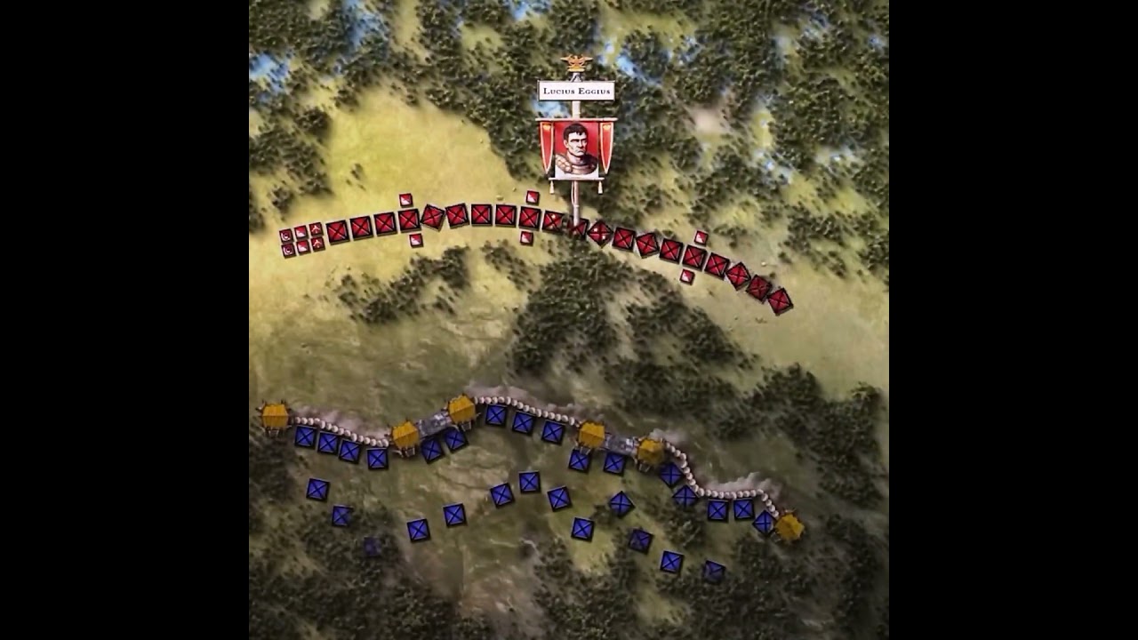 The  battle of teutoburg forest 9 A.D the final day 🇮🇹⚔️🇩🇪 #history #romanempire #germany