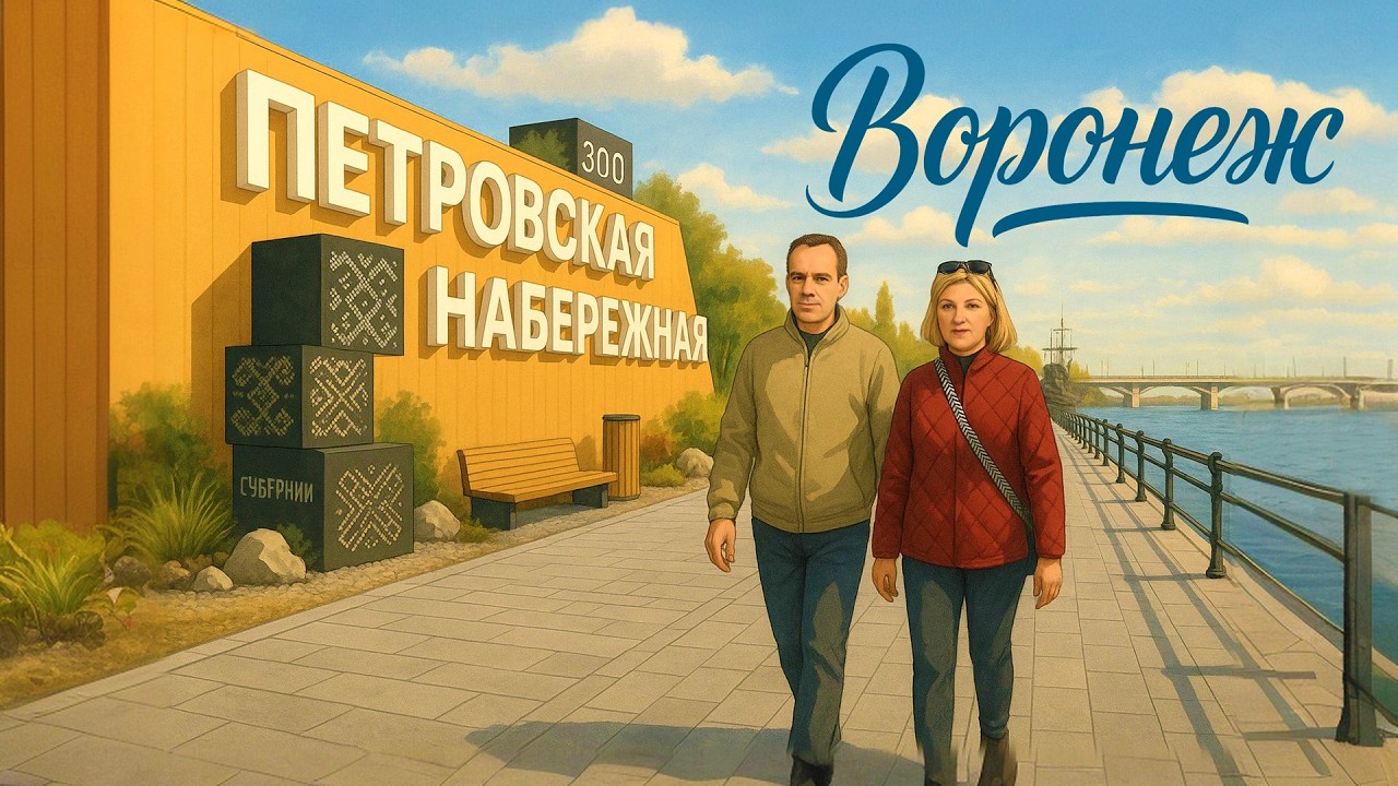 Воронеж нового уровня: прогулка по современной Петровской набережной и Дамбе