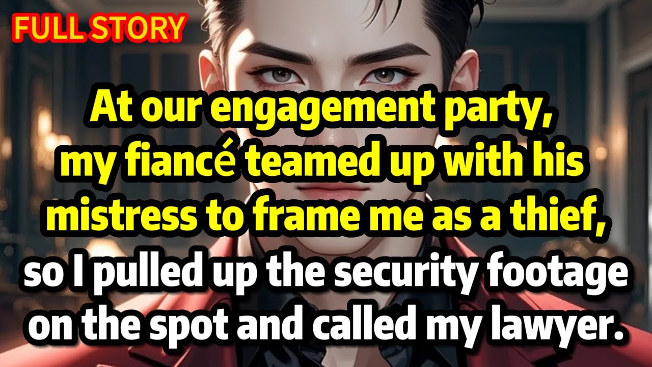 My fiancé and his mistress framed me as a thief at our engagement party. I exposed them......