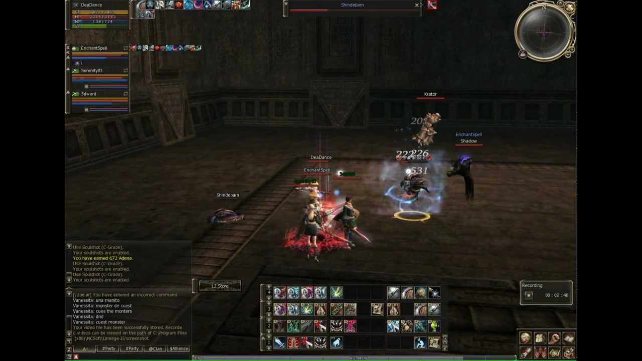 Cruma Tower - Serenity83 ~ 3dward ~ EnchantSpell ~ DeaDance - ExParty