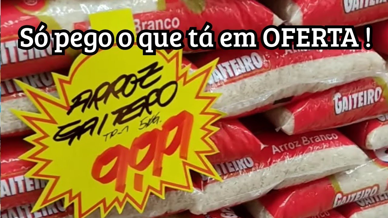 Início das compras do mês: alimentos que não podem faltar.
