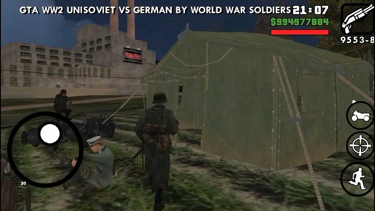 WW2 MOD ON GTA SAN ANDREAS Part 1