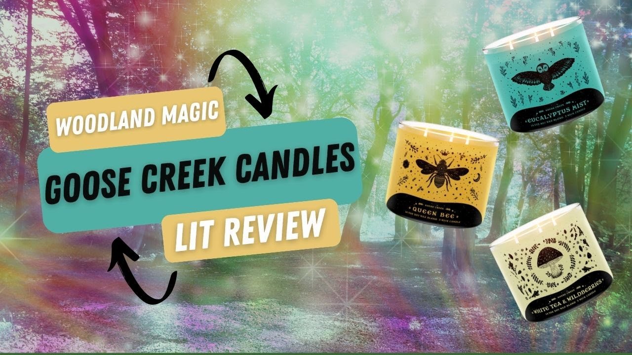 📦🔥 Unboxing + Lit Review: Goose Creek's Woodland Magic Candle Collection ~ Spring Haul Review!