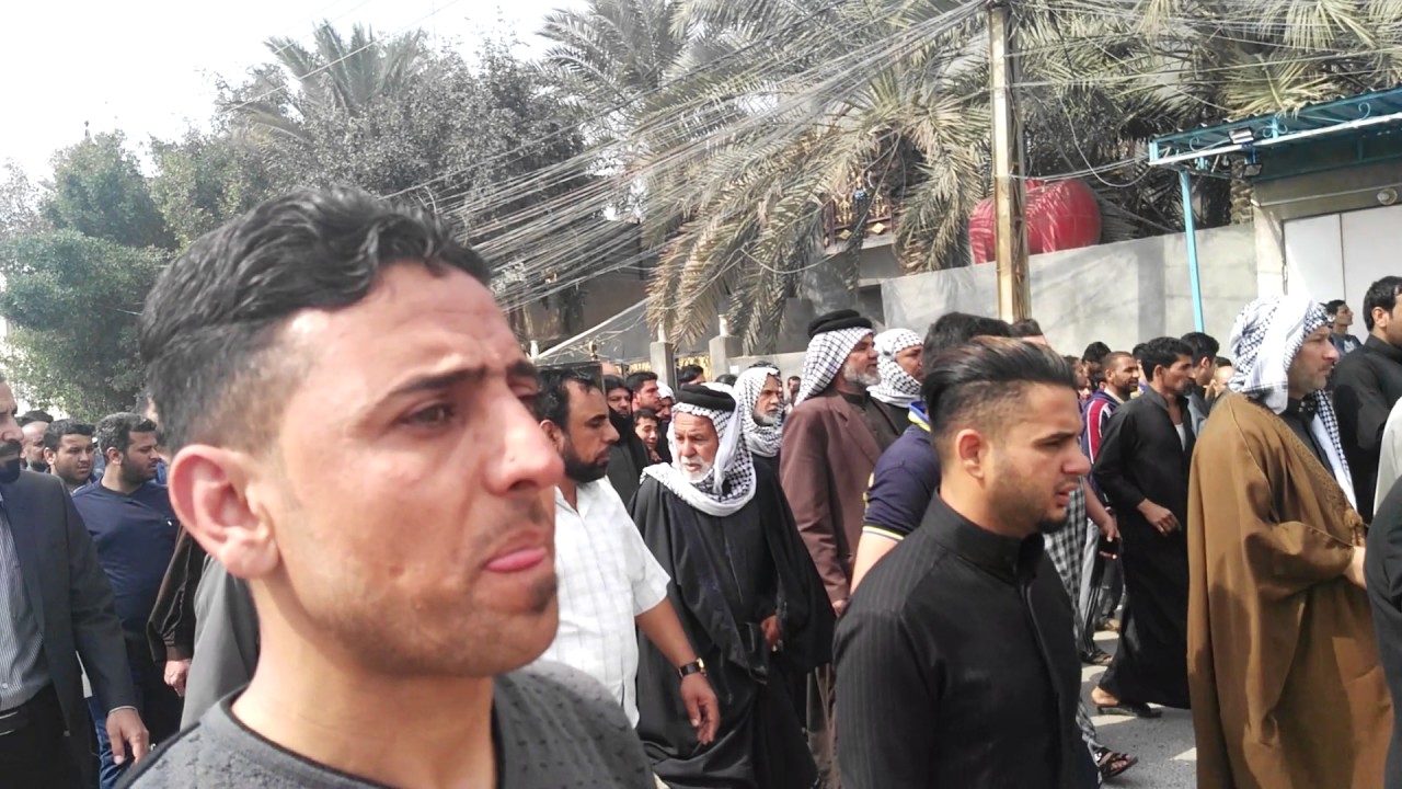 تشيع المرحوم الحاج كريم جباري السيلاوي