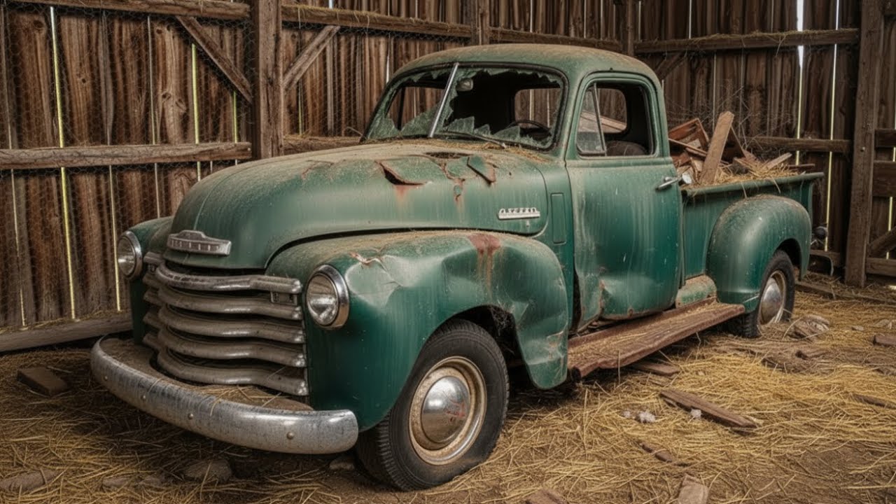 Found ROTTED in Wood Warehouse: 1950 Chevrolet 3100 Restoration - New Floors & Engine Rebuild