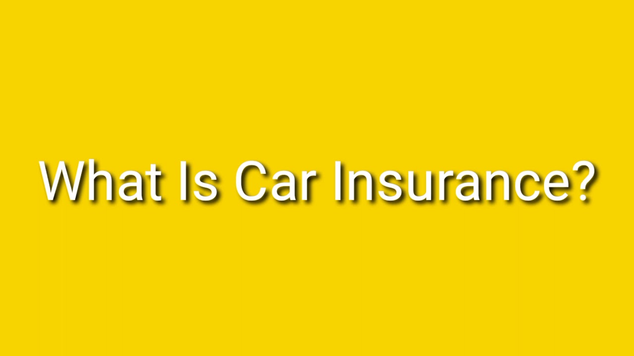 Definition of Car Insurance || Auto insurance || What Cost of Car Insurance in USA