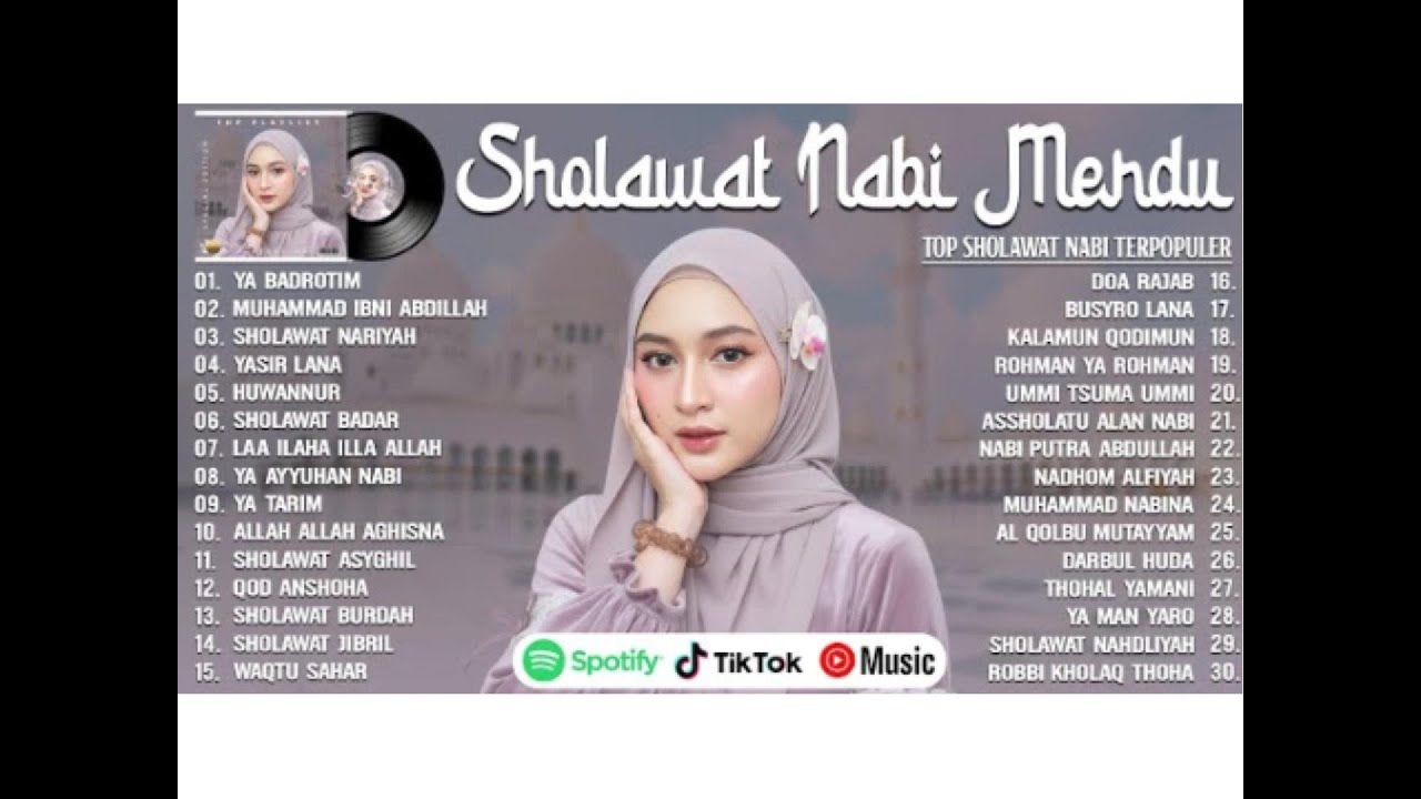 SHOLAWAT NABI TERBARU 2026 PALING ENAK DI DENGAR SHOLAWAT NABI MERDU TERBAIK BIKIN ADEM HATI