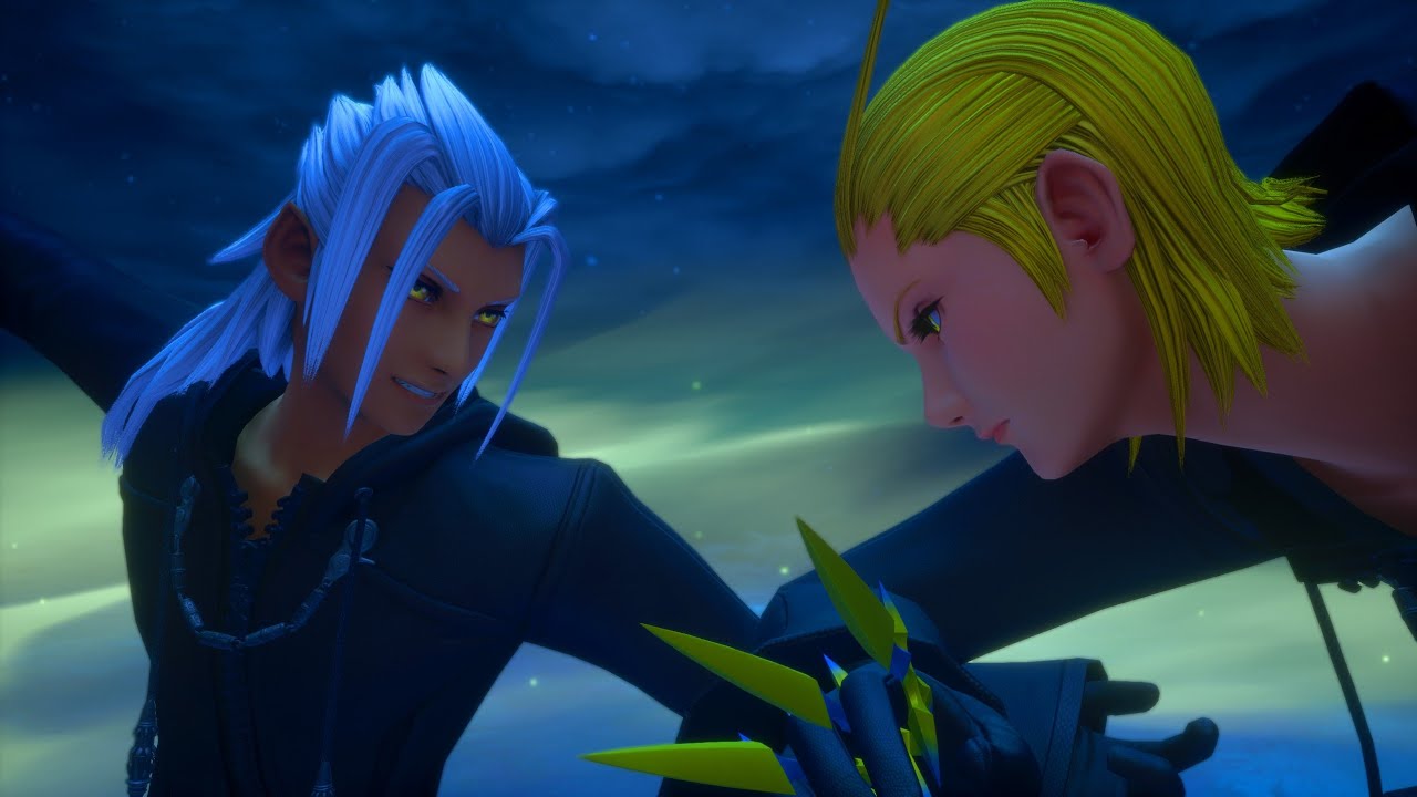 Kingdom Hearts 3 Another Road Ver 2.0 - Young Xehanort VS Larxene (No Damage)