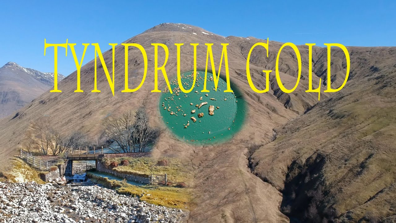 Tyndrum Gold. Is this the best place to find gold in the UK
