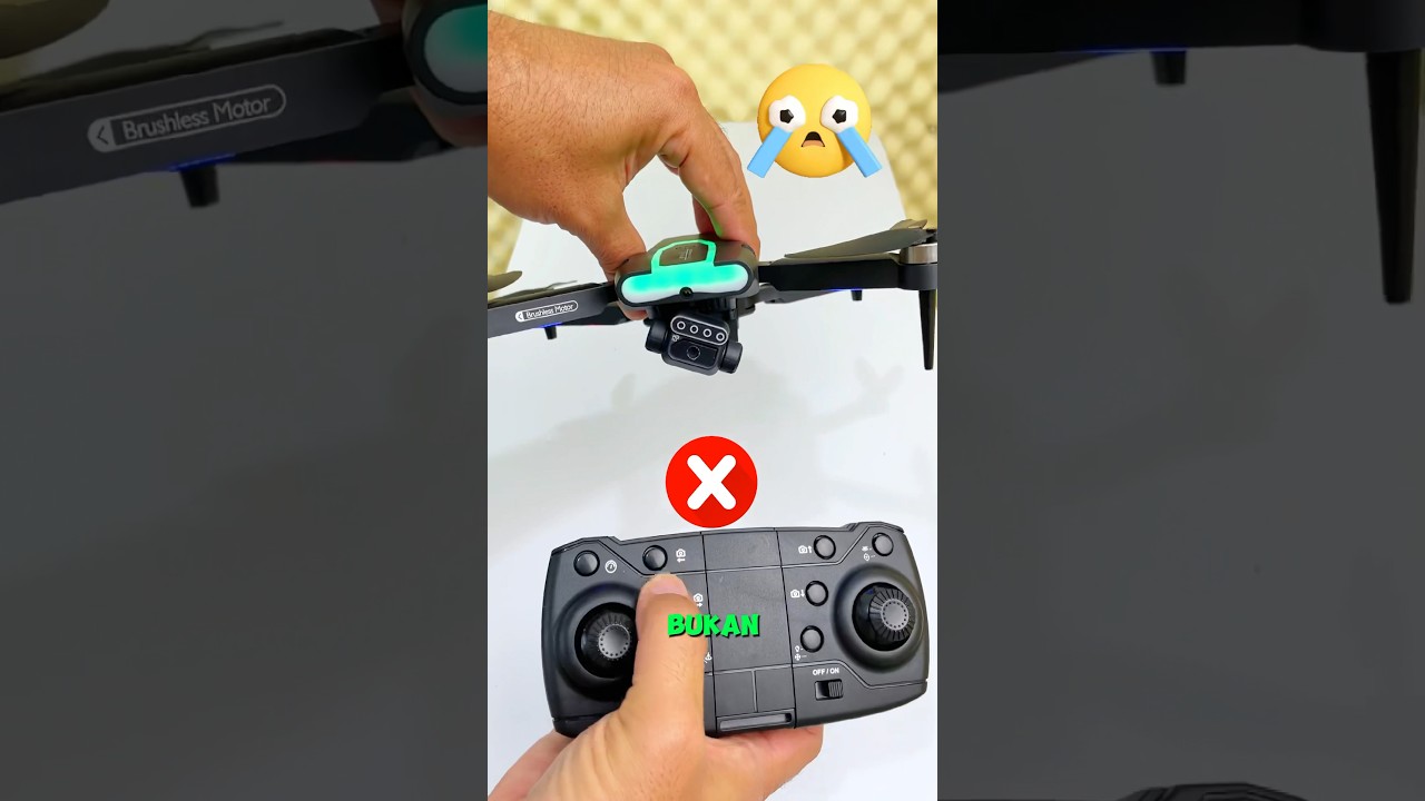 Drone 500ribuan dengan &ldquo;Gembal&rdquo; 😂 #jatimtoys #dronereview #droner108 #dronebrushlessmurah #drone
