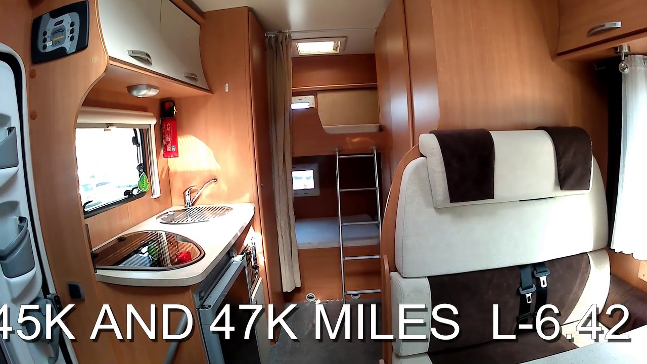 FOR SALE 2011 CHAUSSON FLASH 03 MOTORHOME 6 BERTH L-6.42m 3500 KG