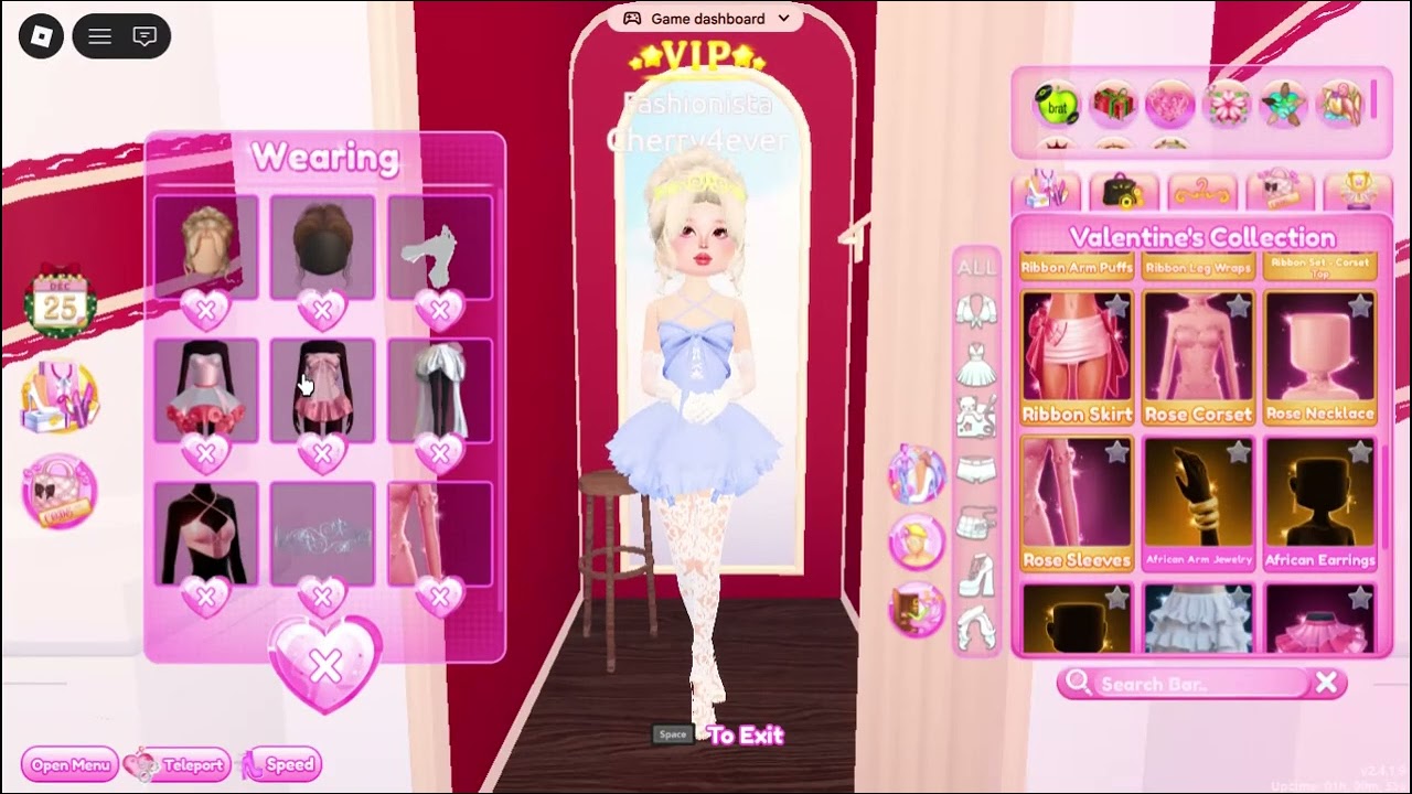 Dressing as different characters!