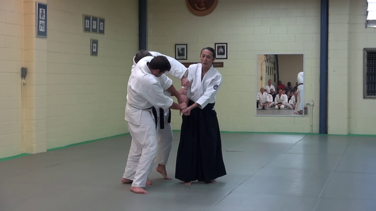 Aikido Yoshinkan Brisbane Dojo Mori Shihan 7th Dan Aiki-waza 2016 「合気技」森道治 師範