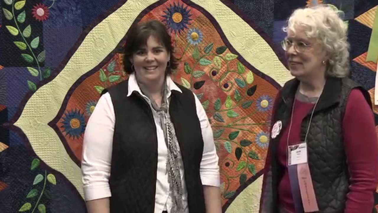 Janet Atkins: Best Hand Quilted Award – 2015 AQS QuiltWeek® – Lancaster, PA