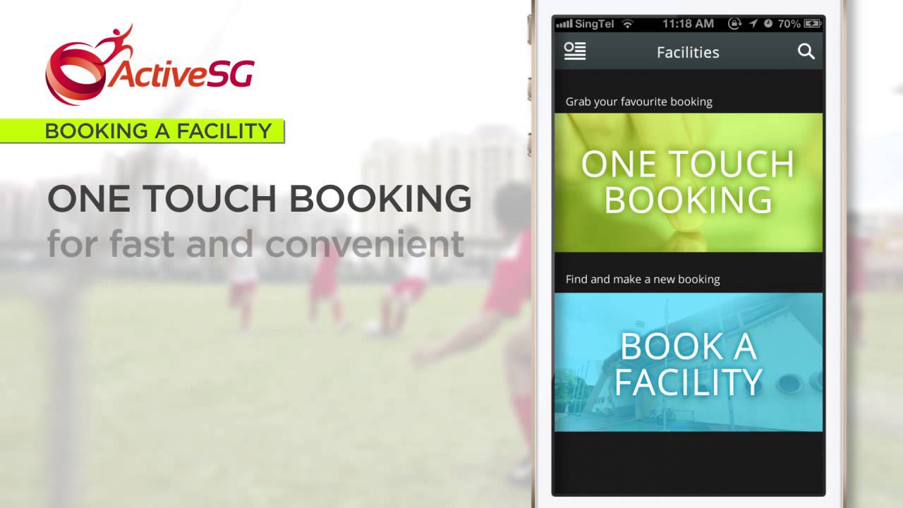 ActiveSG - Book a Facility