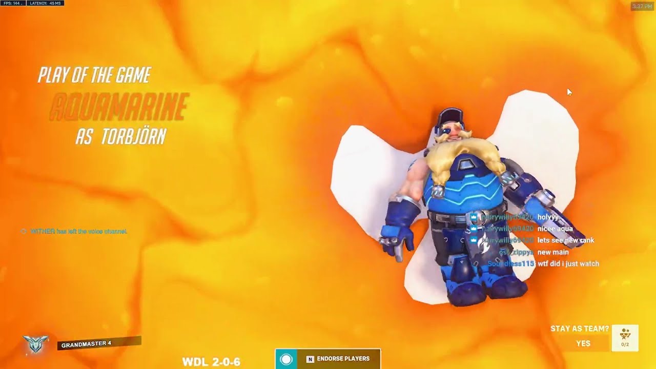 THIS is how you play TORBJORN in Overwatch 2 - POTG! AQUAMARINE INSANE TORBJORN GAMEPLAY
