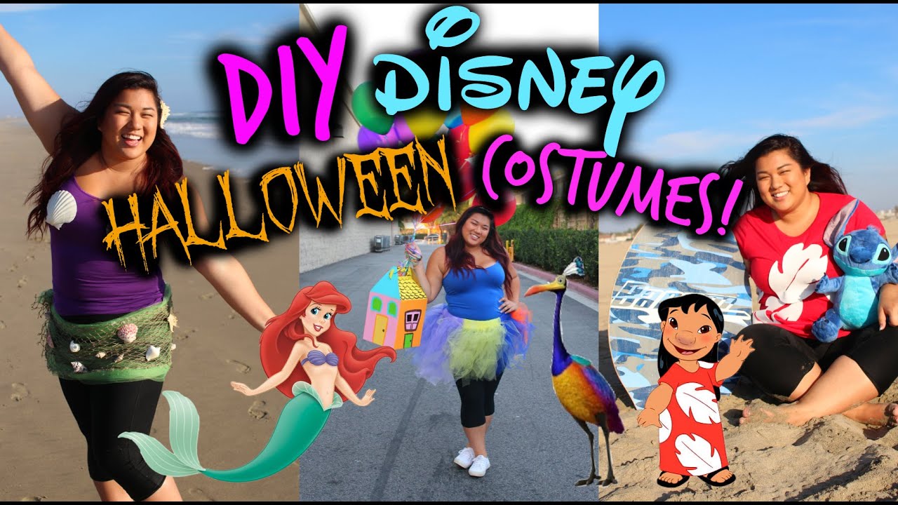 DIY Disney Halloween Costumes! Fast, Easy, & Cheap!