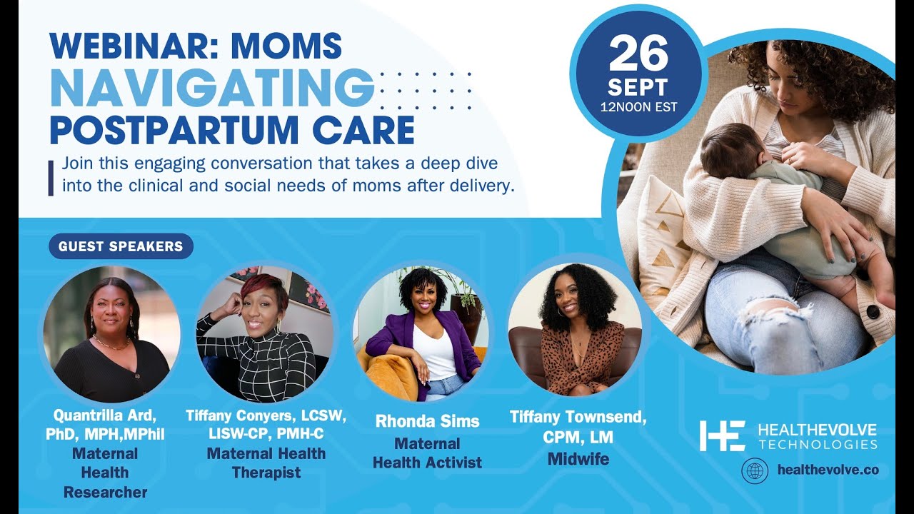 Moms Navigating Postpartum Care Webinar Sept 2023