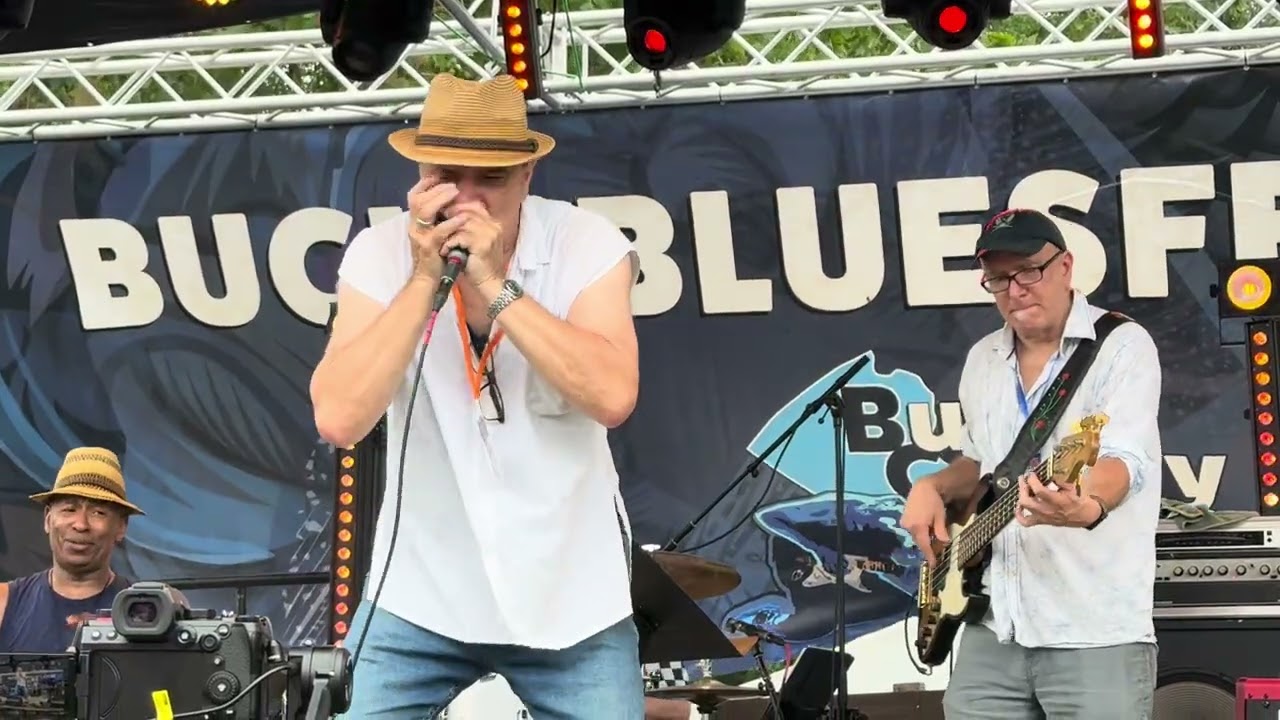Dave Keys Band W/ Rob Paparozzi Bucks County Blues Festival  July 19, 2025