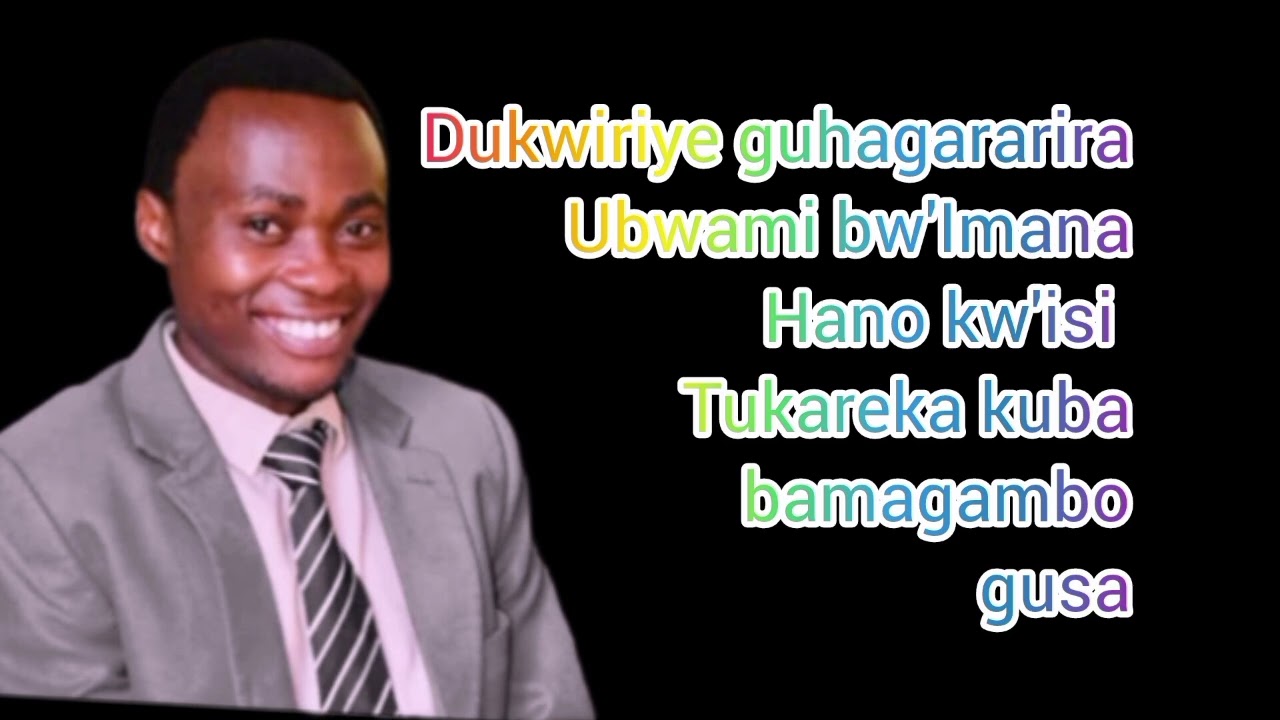 Dukwiye guhagararira ubwami bw'Imana hano kw'isi tukareka kuba bamagambo gusa by Samuel NIYIBIZI 
