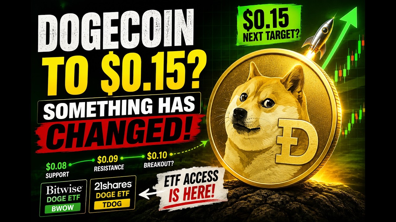Dogecoin to $0.15? DOGE Is Showing Signs of a Bigger Breakout