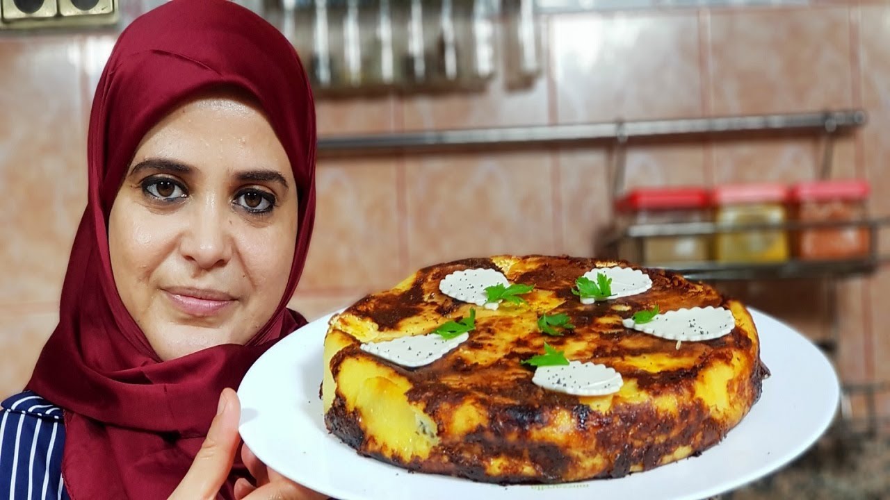 وجبة عشاء تحفة تعجب الصغير والكبير/طورطية البطاطا/كرتان بطاطا