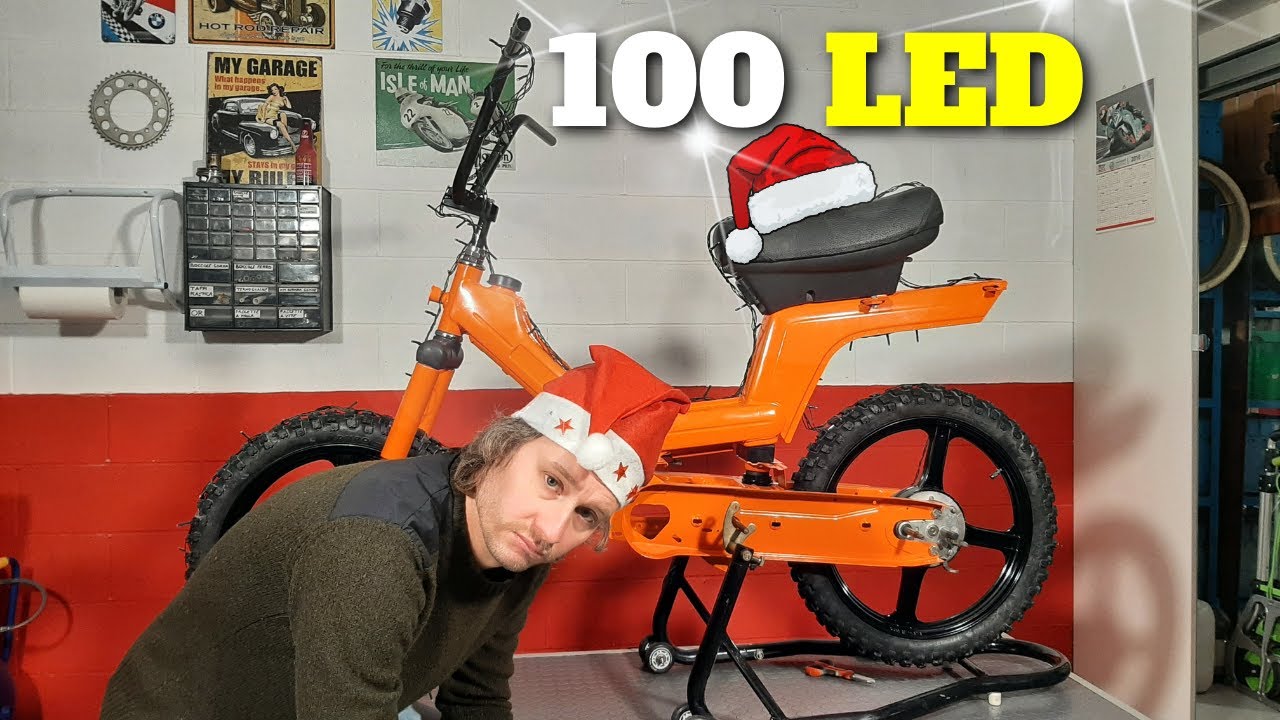 Monto 100 LED sul Piaggio Si (FALLIMENTO TOTALE)