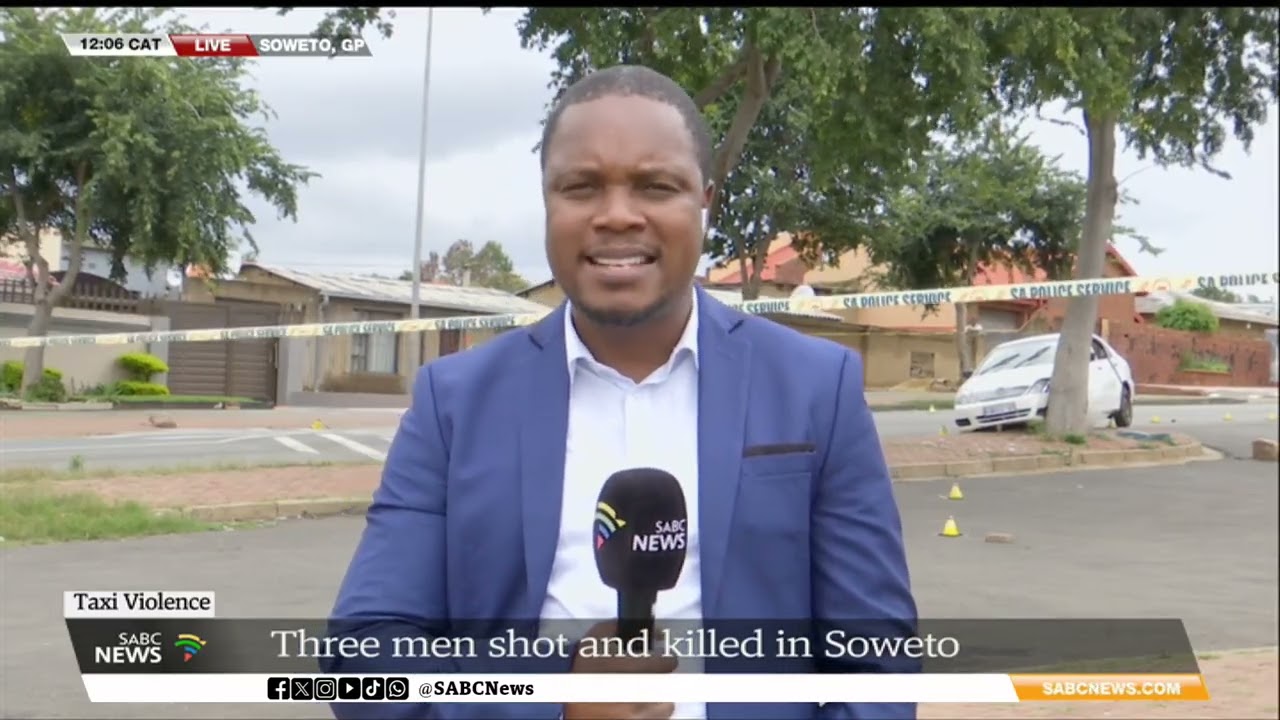 Three men shot and killed in Soweto