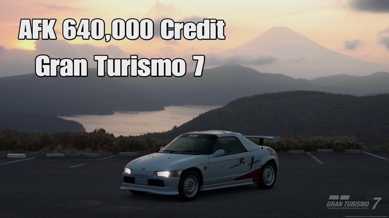 Gran turismo 7 - AFK Money method, 640,000 credit in 30 min