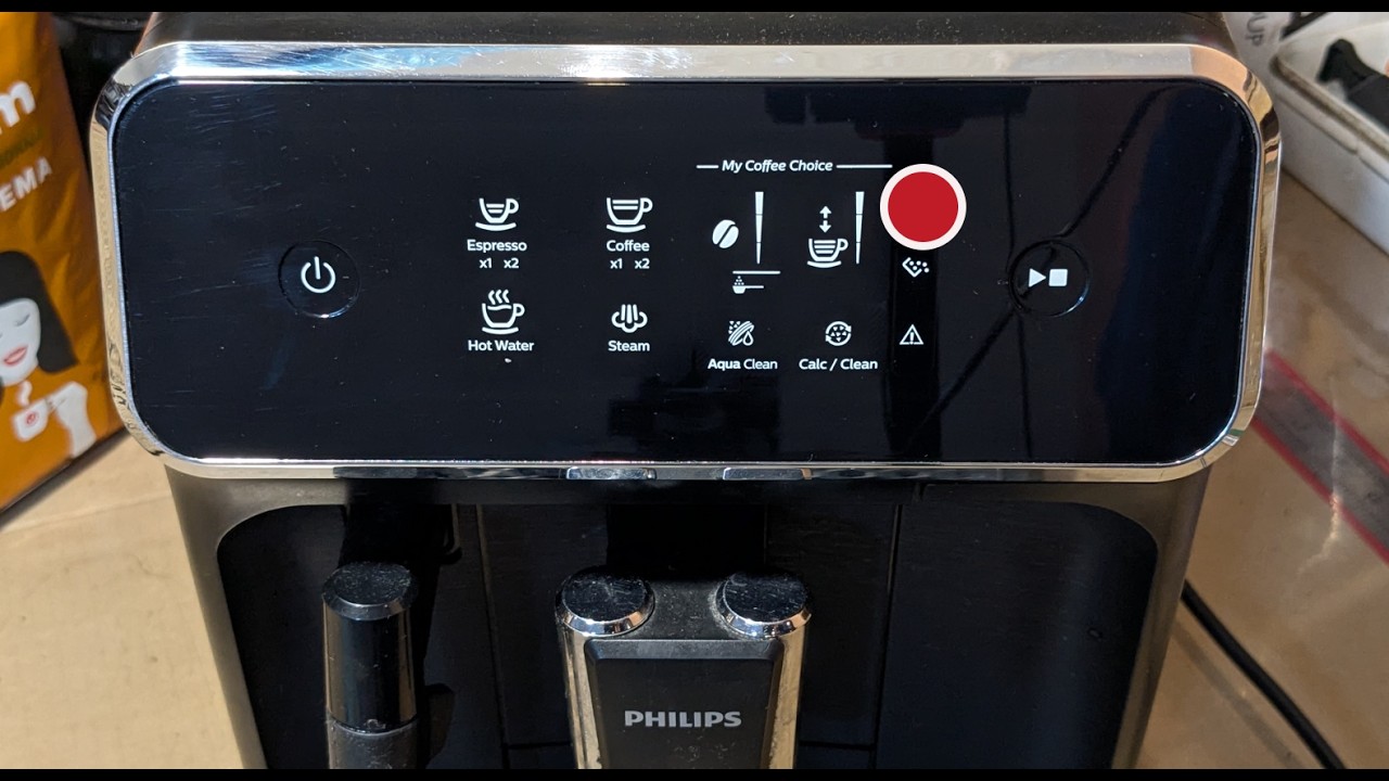 Требует воду, хотя бачок полон. Решение проблемы. Philips LatteGo 