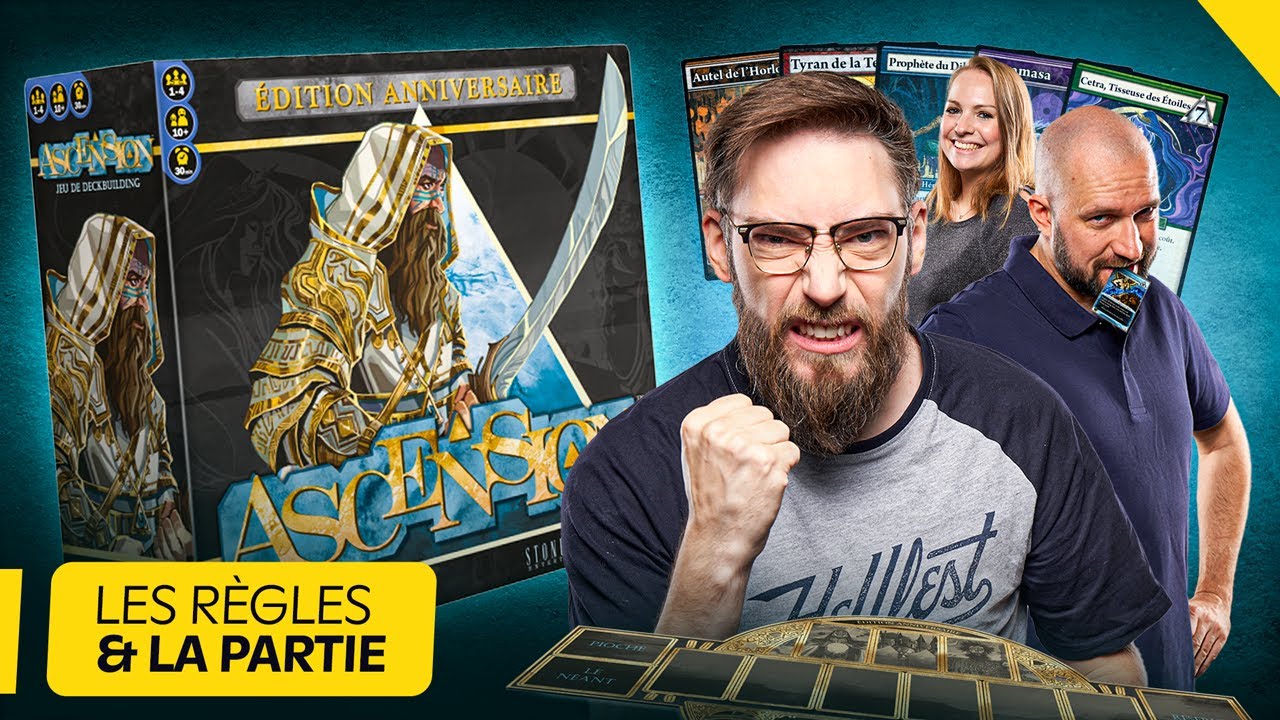 Ascension, un CLASSIQUE du Deckbuilding est de retour ! | Les Joueurs Du Dimanche