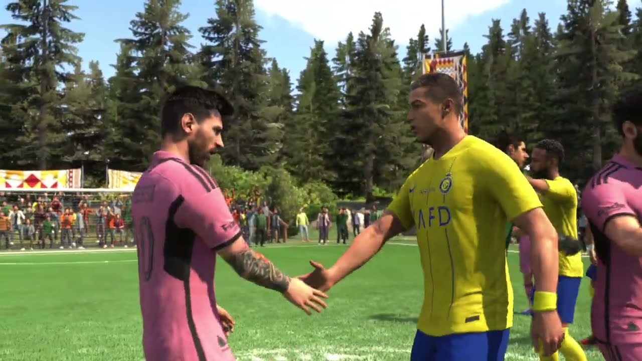 FC 26 VOLTA FOOTBALL | RONALDO MESSI NEYMAR MBAPPE HAALAND VINI ALL STARS | AL NASSR VS INTER MIAMI