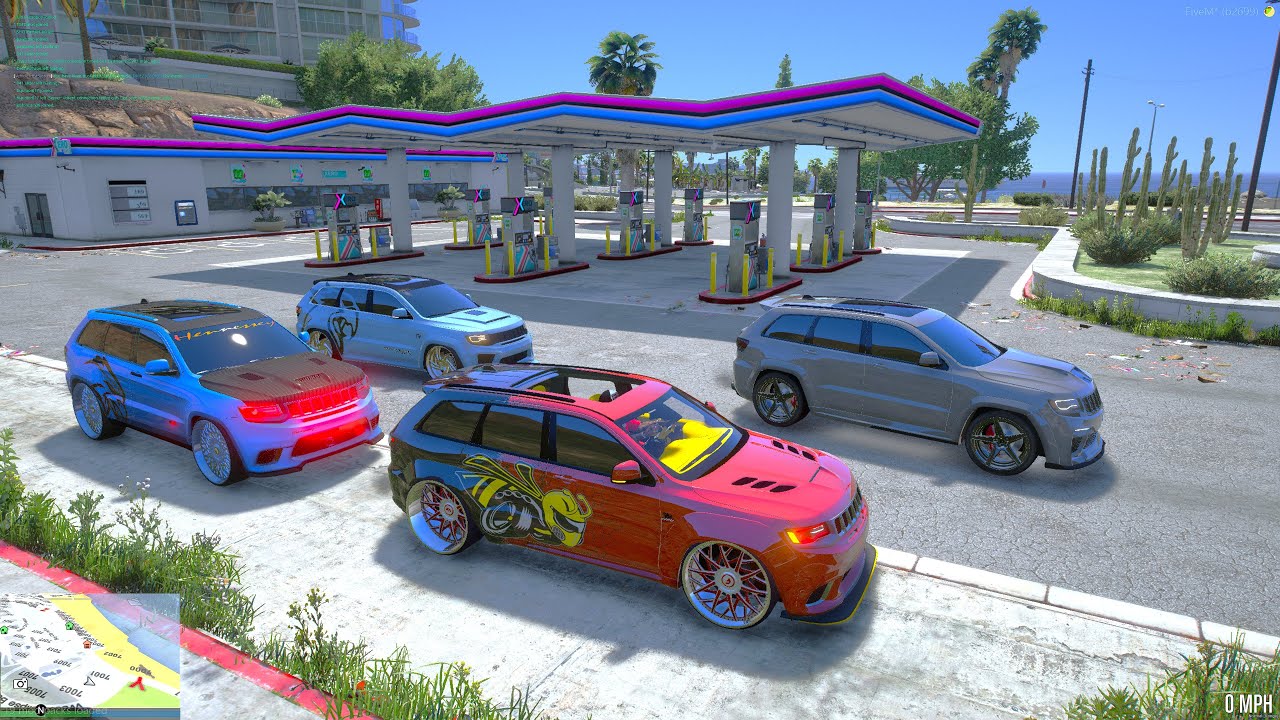 [GTA 5 RP]   OUTSIDE WITH THE TRACKHAWK !!!   [ THE SPOT ]  [4K]