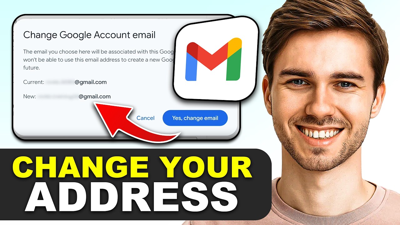 Как изменить свой адрес Gmail в 2026 году