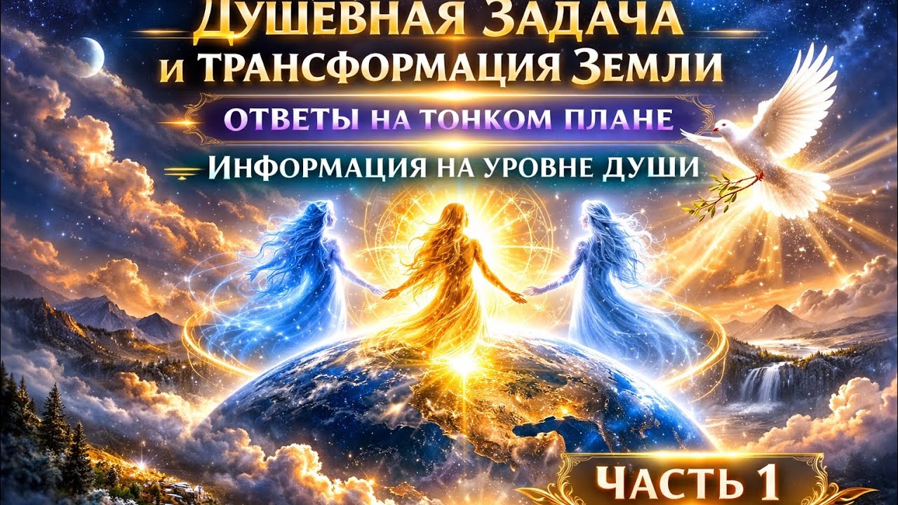 ДУШЕВНАЯ ЗАДАЧА и трансформация Земли | Часть 1