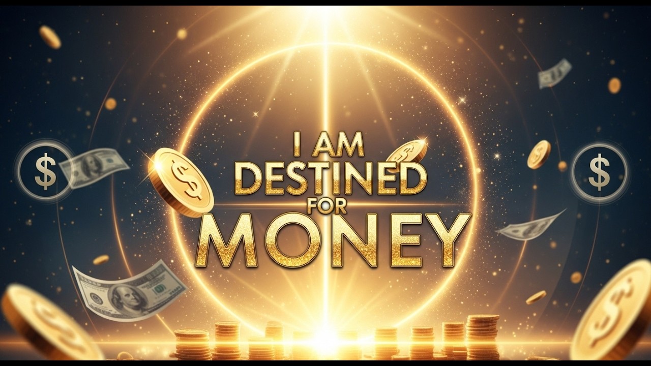 I Am Destined for Money 💰 Powerful Money Manifestation Affirmation Song
