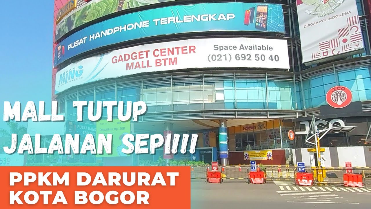 SUASANA PPKM DARURAT KOTA BOGOR