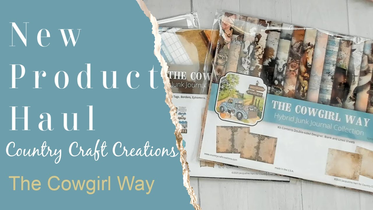 New Product Share | Country Craft Creations Cow Girl Way + Country  Vow & Enchanted Mermaid Cards
