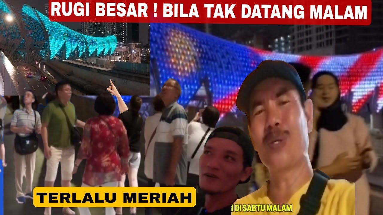 RUGI TAK IKUT SARANAN ORANG MALAYSIA ❗SALOMA MALAM MEMANG MERIAH 🤍🇲🇾