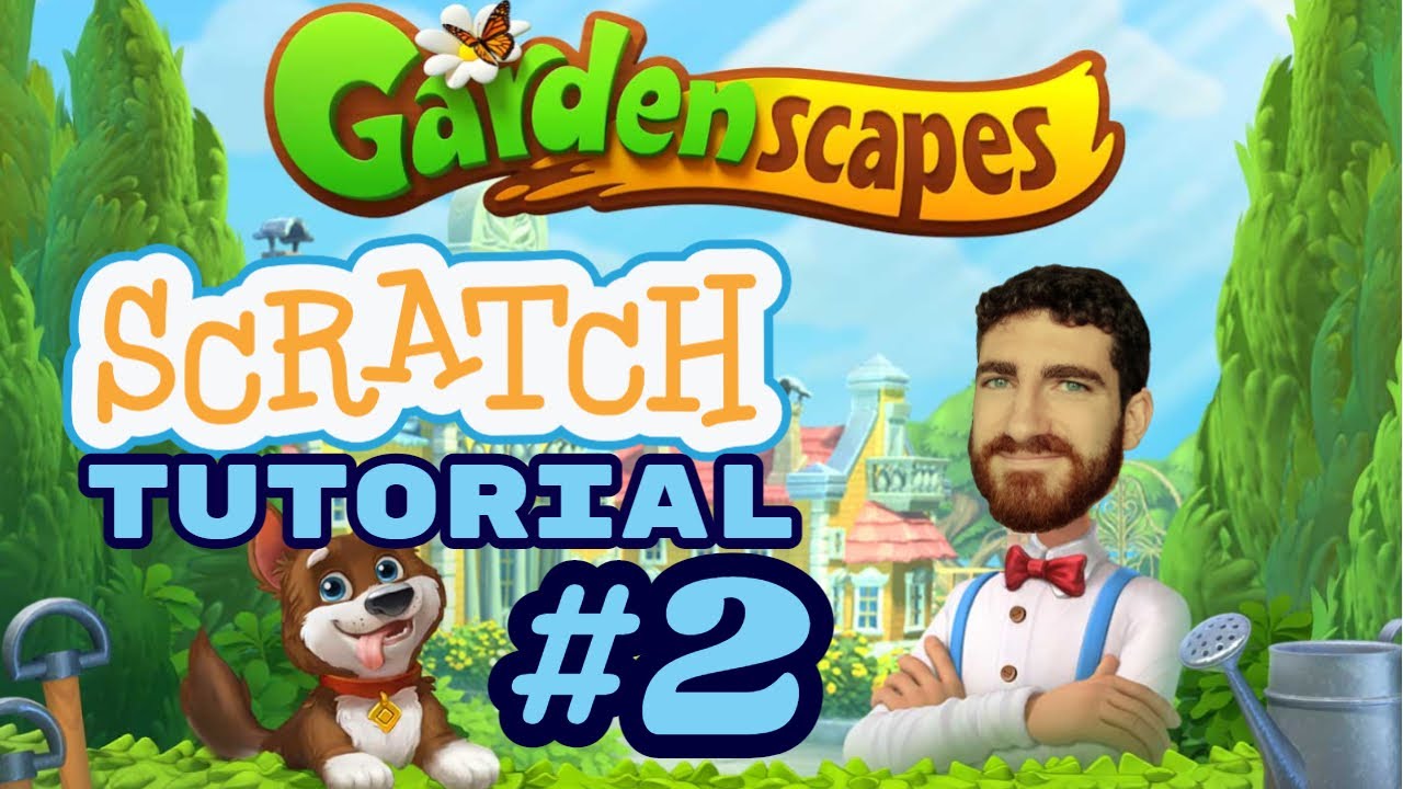 Cómo hacer el juego GARDENSCAPES - Tutorial Scratch 3.0 en español #2